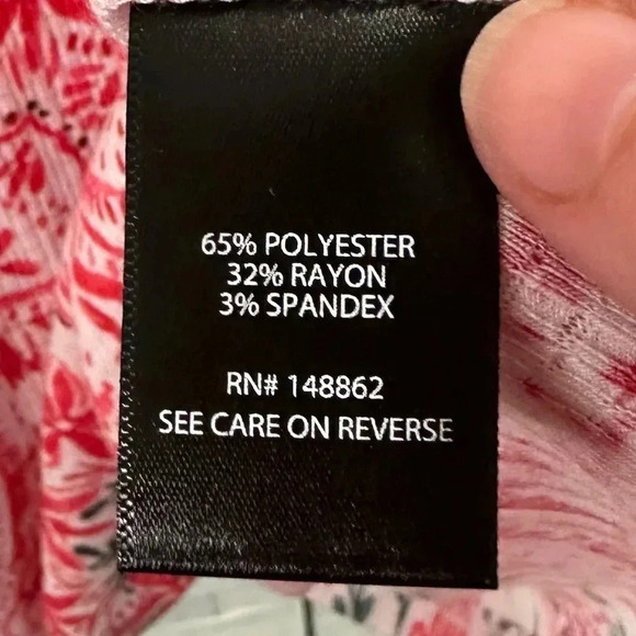 Torrid Crochet Tank top NWT pink & green plus size2X pit-pit 22” shoulder-hem31” - Picture 4 of 6